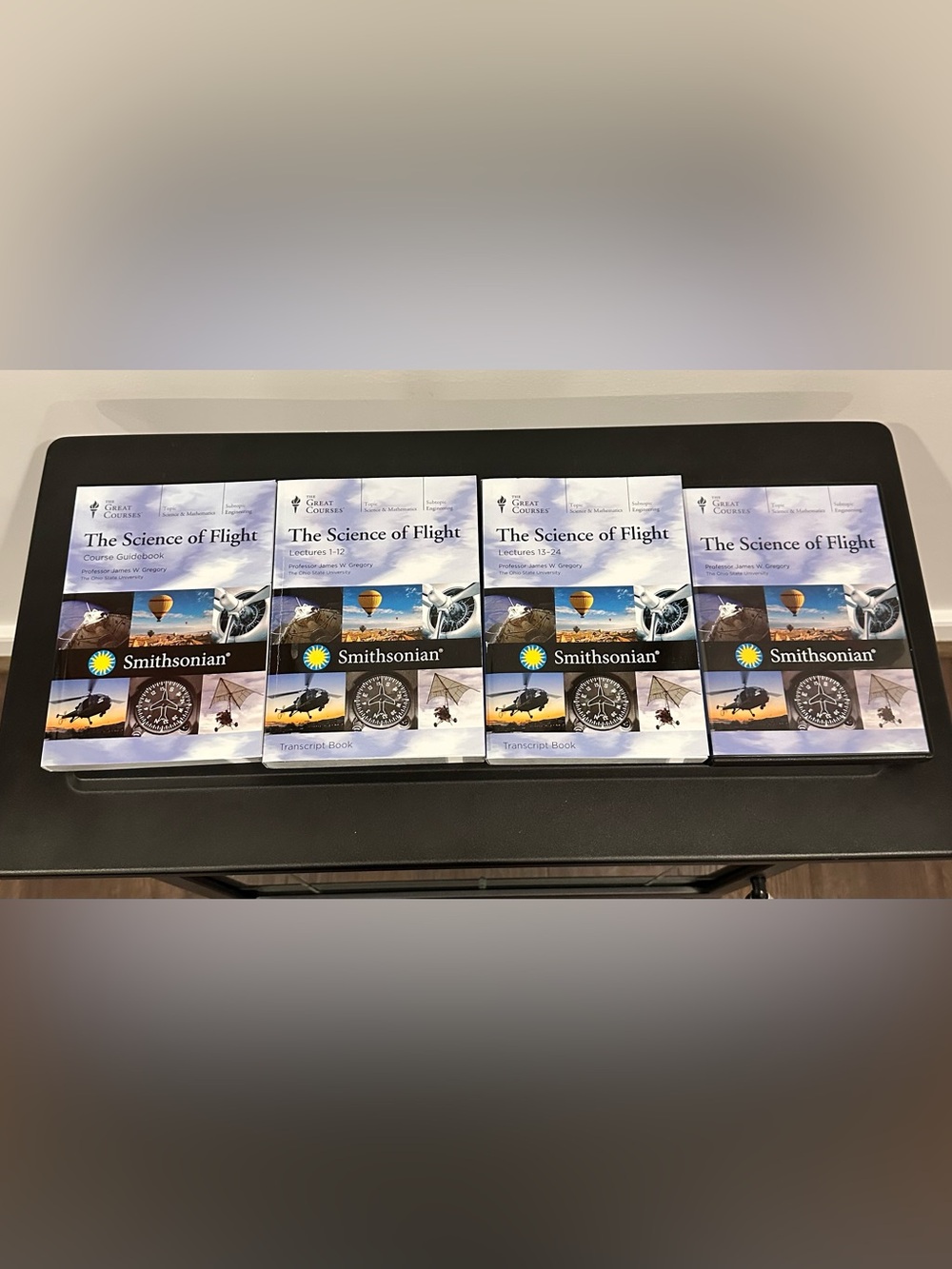 The Great Courses “The Science of Flight" Guidebook Two Lecture Books and 4 DVD